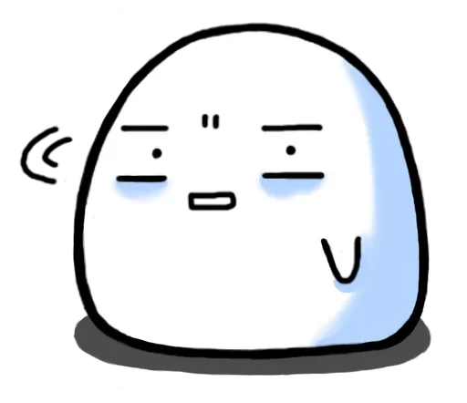 ⛄ Стикер «Just a snowball» для Telegram