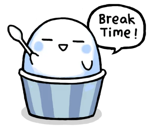 ⛄ Стикер «Just a snowball» для Telegram