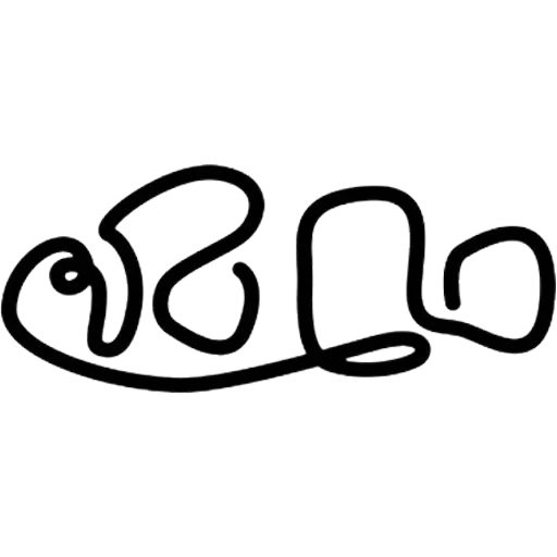 😙 Стикер «Just One Line» для Telegram