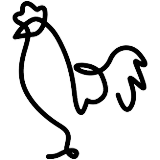 😗 Стикер «Just One Line» для Telegram