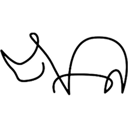 😟 Стикер «Just One Line» для Telegram