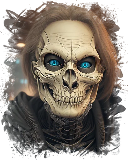 💀 Стикер «Вдали, над деревней летали собаки» для Telegram