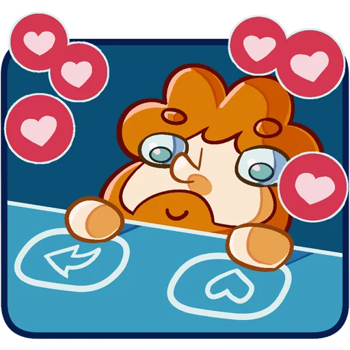 ❤️ Стикер «Просто Славик Без Текста» для Telegram