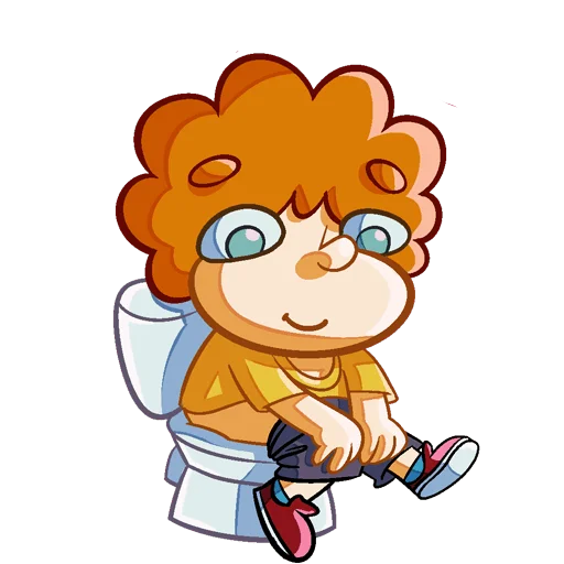 🚽 Стикер «Просто Славик Без Текста» для Telegram