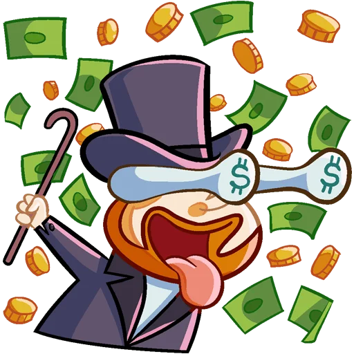 🤑 Стикер «Просто Славик Без Текста» для Telegram