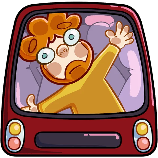 🚘 Стикер «Просто Славик Без Текста» для Telegram