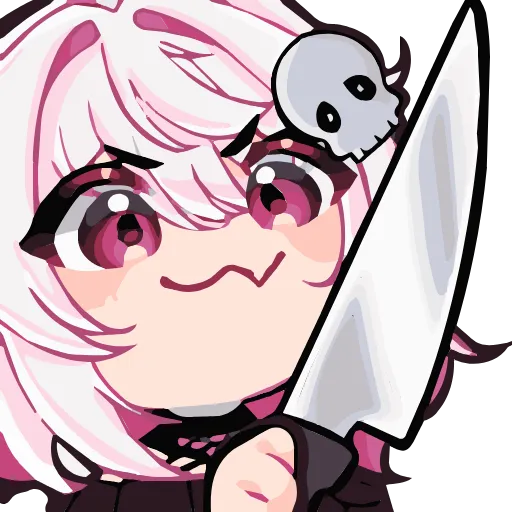 🔪 Стикер «ZØMB» для Telegram