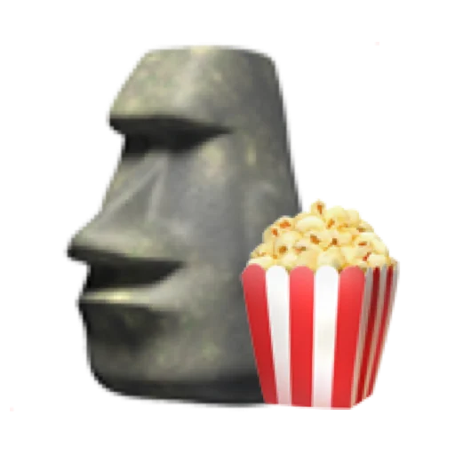 🍿 Стикер «just stone» для Telegram