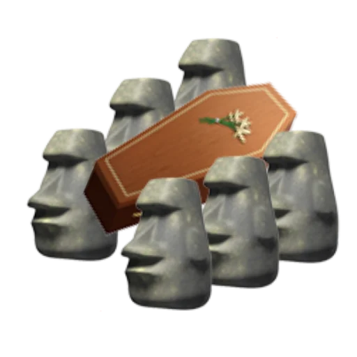 ⚰️ Стикер «just stone» для Telegram