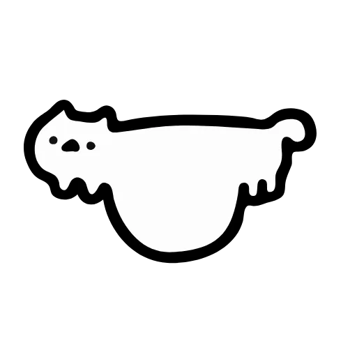 🤪 Стикер «Just White C» для Telegram