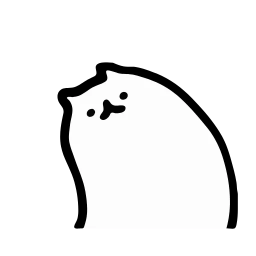 🤪 Стикер «Just White C» для Telegram