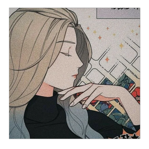 👸 Стикер «Ян Гёрин и На Джуён» для Telegram