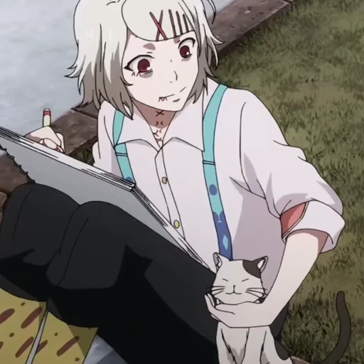 💀 Стикер «Juuzou Suzuya» для Telegram