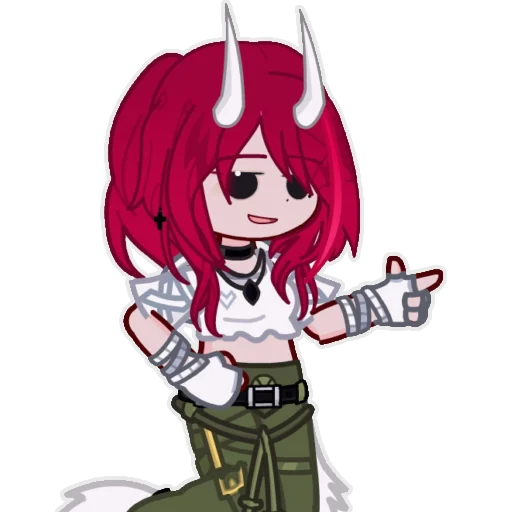 ✨ Стикер «Gacha game» для Telegram