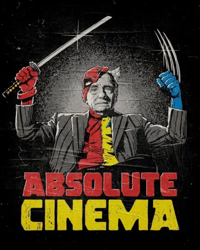 🤔 Стикер «Absolute cinema» для Telegram