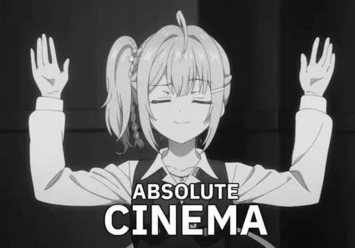 🤔 Стикер «Absolute cinema» для Telegram