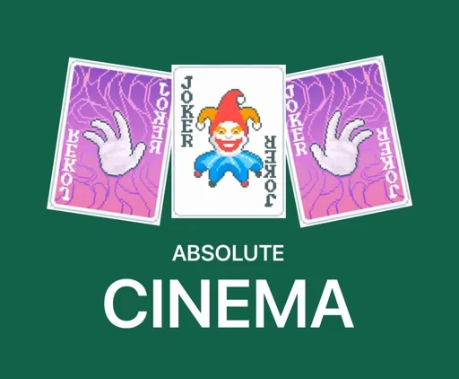 🤔 Стикер «Absolute cinema» для Telegram