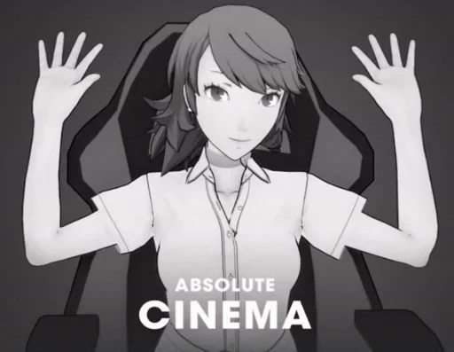 🤔 Стикер «Absolute cinema» для Telegram