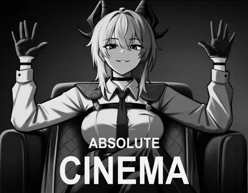 🤔 Стикер «Absolute cinema» для Telegram