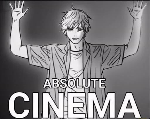🤔 Стикер «Absolute cinema» для Telegram