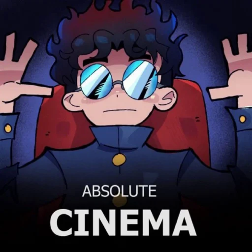 🤔 Стикер «Absolute cinema» для Telegram