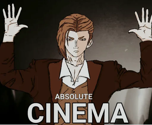 🤔 Стикер «Absolute cinema» для Telegram