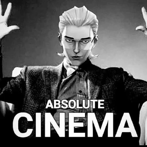 🤔 Стикер «Absolute cinema» для Telegram