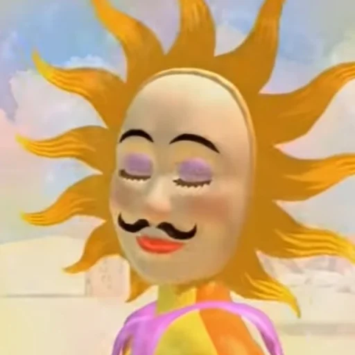 👄 Стикер «Popee the Performer» для Telegram