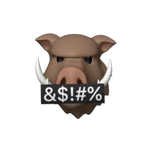 🌟 Стикер «КАБАН» для Telegram