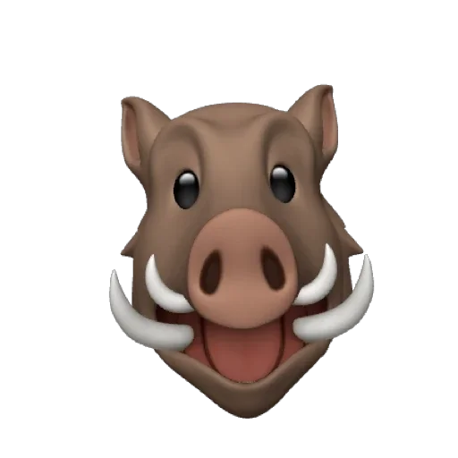 😱 Стикер «Кабан IOS» для Telegram