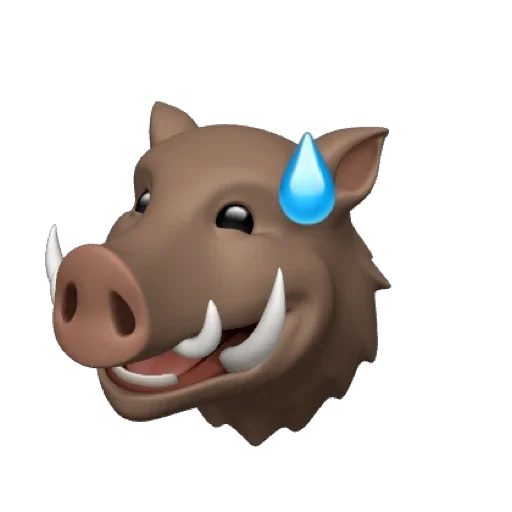 😅 Стикер «Кабан IOS» для Telegram