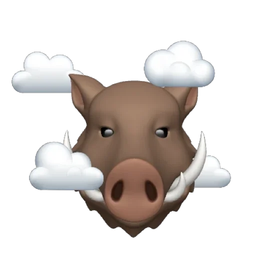 ☁️ Стикер «Кабан IOS» для Telegram