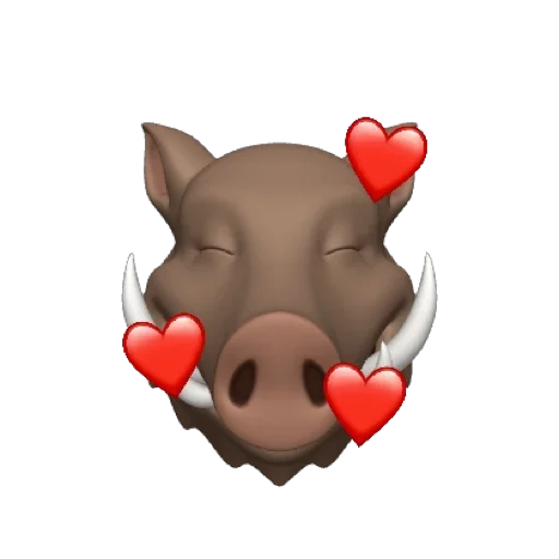 🥰 Стикер «Кабан IOS» для Telegram