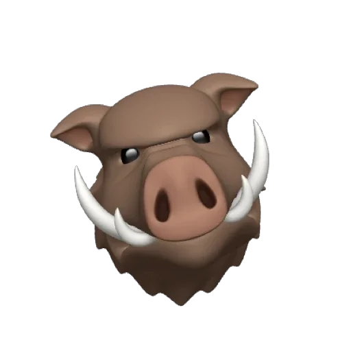 😡 Стикер «Кабан IOS» для Telegram