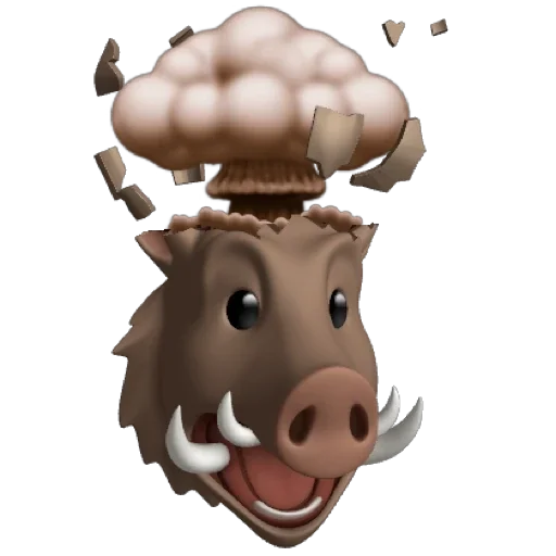 🤯 Стикер «Кабан IOS» для Telegram