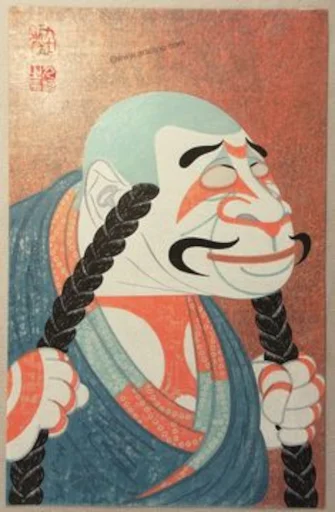 👺 Стикер «Kabuki» для Telegram