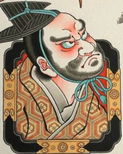 👺 Стикер «Kabuki» для Telegram