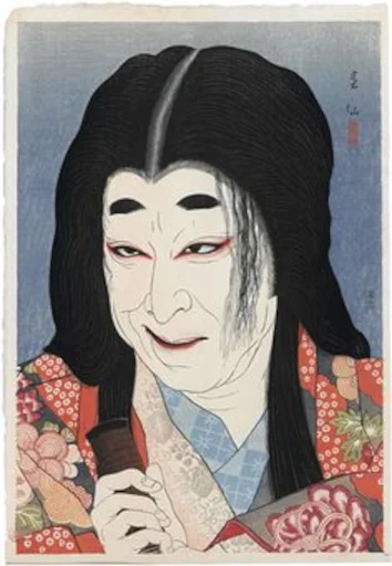 👺 Стикер «Kabuki» для Telegram