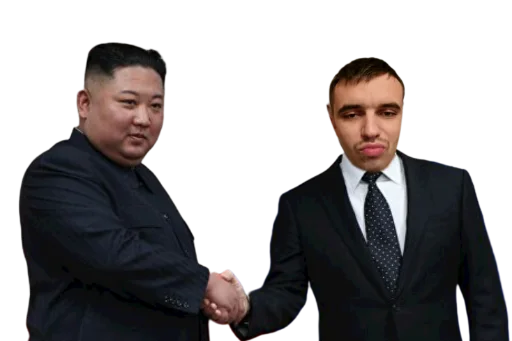 👁 Стикер «Круглый квадрат» для Telegram