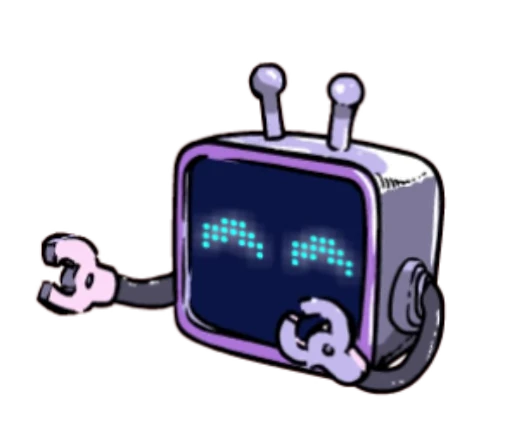 🤖 Стикер «kadrobot» для Telegram