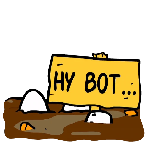 💩 Стикер «kadrobot» для Telegram
