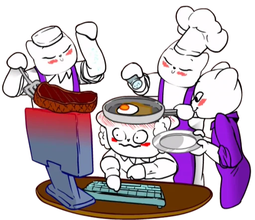 🔥 Стикер «kadrobot» для Telegram