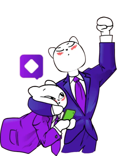 ✊ Стикер «kadrobot» для Telegram