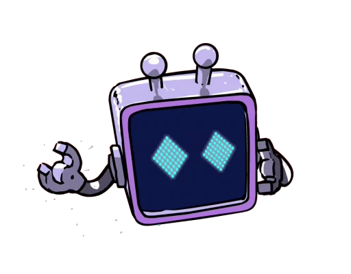 🥸 Стикер «kadrobot» для Telegram