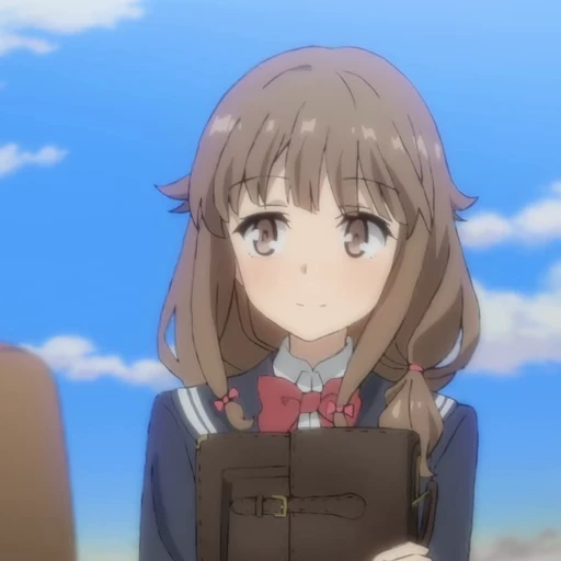 🙂 Стикер «Kaede Azusagawa» для Telegram