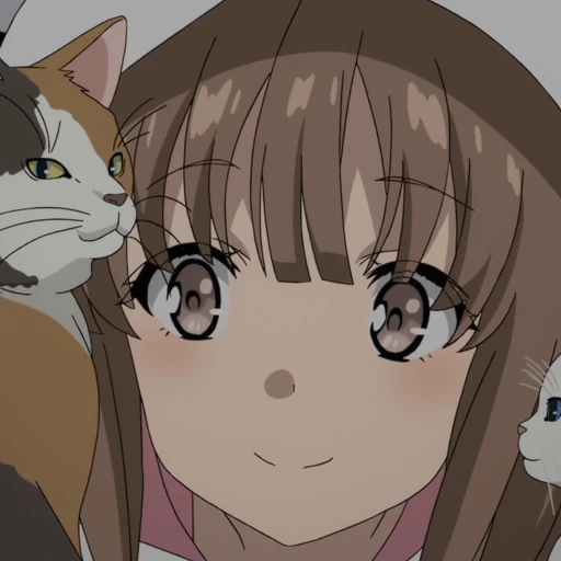 🙂 Стикер «Kaede Azusagawa» для Telegram
