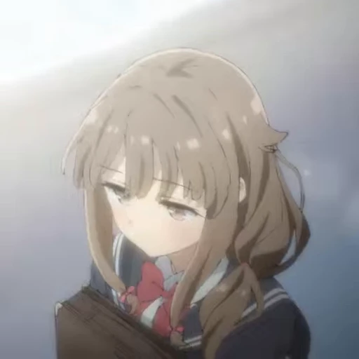 🗾 Стикер «Kaede Azusagawa» для Telegram