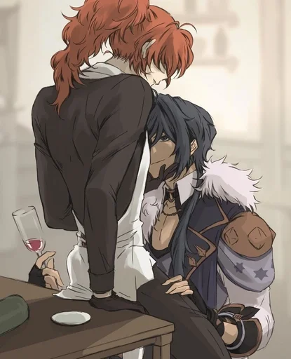 ✨ Стикер «Kaeya and Diluc» для Telegram