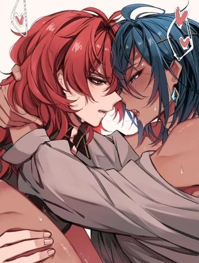 ✨ Стикер «Kaeya and Diluc» для Telegram