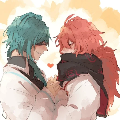 ✨ Стикер «Kaeya and Diluc» для Telegram